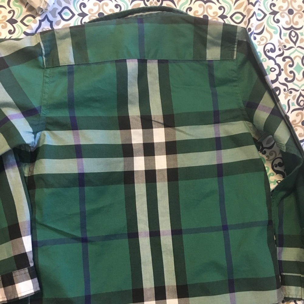 Boys Burberry Shirt